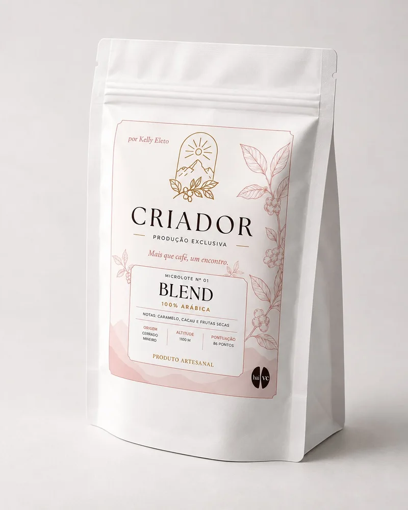 Embalagem do Caf&eacute; Criador